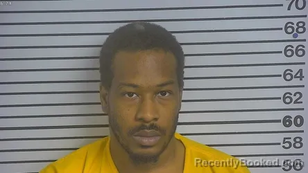 Mugshot of AMOS TOEMUN BALL booked in Forrest County, Mississippi on March 23, 2026