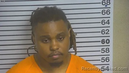 Mugshot of Ashonte Coates booked in Forrest County, Mississippi on May 14, 2026