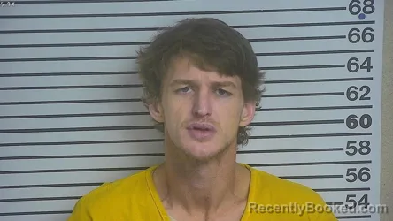 Mugshot of AUSTIN SAXON COOLEY booked in Forrest County, Mississippi on June 30, 2026