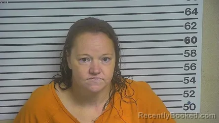 Mugshot of ALISHA NICOLE DOHERTY booked in Forrest County, Mississippi on June 29, 2026
