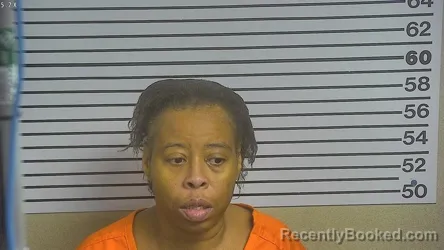 Mugshot of April Greer booked in Forrest County, Mississippi on August 27, 2026