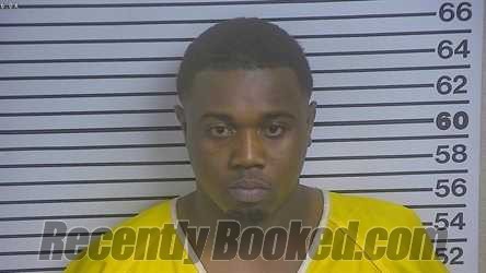 Booking photo from Forrest County, Mississippi