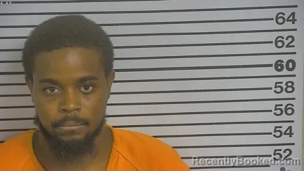 Mugshot of Ananias Kentrae Jenkins booked in Forrest County, Mississippi on July 22, 2026