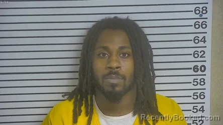 Mugshot of ANTWON MARTIN booked in Forrest County, Mississippi on July 23, 2026