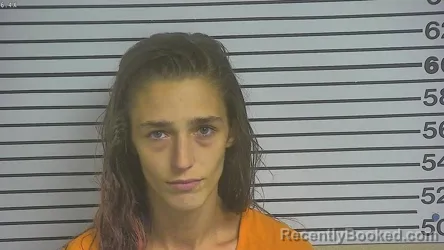 Mugshot of Ariel Lynn Nicole Mapp booked in Forrest County, Mississippi on July 27, 2026