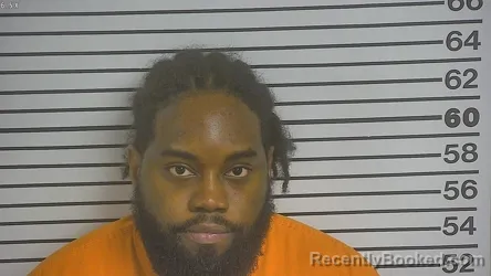 Booking photo from Forrest County, Mississippi