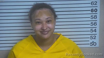 Mugshot of AARIAN RAYCHEL ROBERTS booked in Forrest County, Mississippi on May 25, 2026
