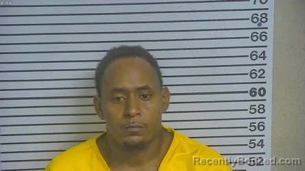 Mugshot of ANDREW DESHUN ROGERS booked in Forrest County, Mississippi on July 1, 2026