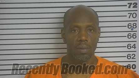 Booking photo from Forrest County, Mississippi