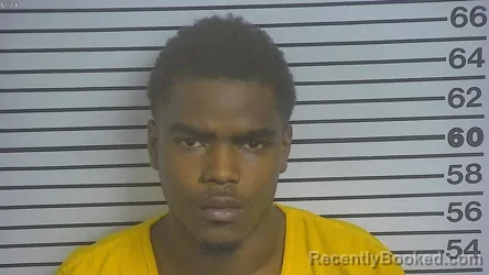 Mugshot of Ashton Ty'Rez Thomas booked in Forrest County, Mississippi on May 23, 2026