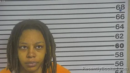 Booking photo from Forrest County, Mississippi
