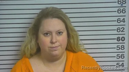 Mugshot of ALANA LYNN WALKER booked in Forrest County, Mississippi on March 13, 2026