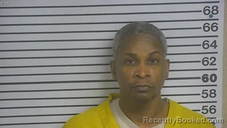Mugshot of BRUCE ANTHONY ANDREWS booked in Forrest County, Mississippi on June 24, 2026