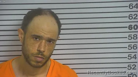 Mugshot of BEN COVAN booked in Forrest County, Mississippi on March 27, 2026