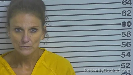 Mugshot of BARBARA COLLIER booked in Forrest County, Mississippi on July 15, 2026
