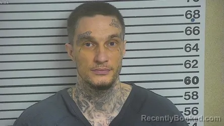Mugshot of BEAU PATRICK HALL booked in Forrest County, Mississippi on June 3, 2026