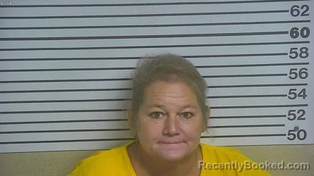 Mugshot of Bethany Parker booked in Forrest County, Mississippi on August 26, 2026