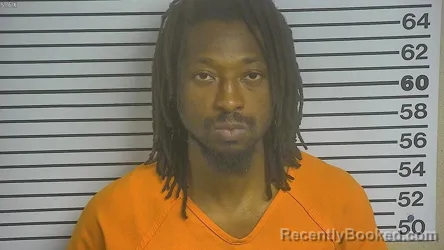 Mugshot of Brandon Antwon Yancy booked in Forrest County, Mississippi on May 18, 2026
