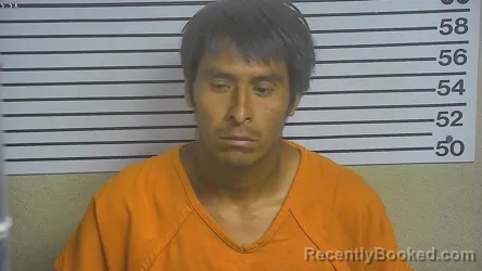 Mugshot of CARMELO MARQUIREZ ANDRES-PEREZ booked in Forrest County, Mississippi on July 12, 2026