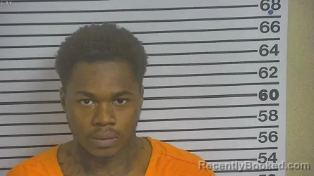 Mugshot of Charles Benson booked in Forrest County, Mississippi on July 3, 2026