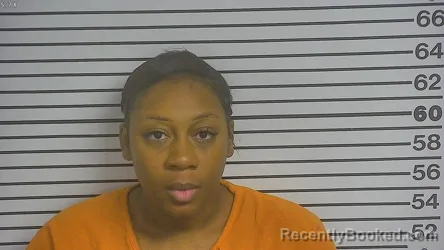 Mugshot of Christalyn Braswell booked in Forrest County, Mississippi on September 20, 2026