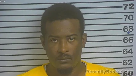 Mugshot of Cedric Bolton booked in Forrest County, Mississippi on May 12, 2026