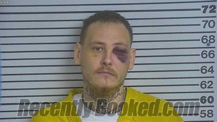 Booking photo from Forrest County, Mississippi