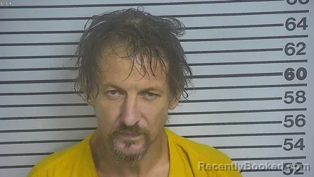 Mugshot of CHRISTOPHER ALLAN DOBSON booked in Forrest County, Mississippi on June 23, 2026