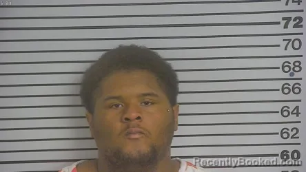 Mugshot of CAMERON AHMAD ECHOLS booked in Forrest County, Mississippi on May 26, 2026