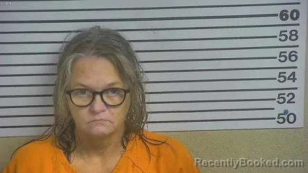 Mugshot of Cristi Leigh Fagan booked in Forrest County, Mississippi on September 4, 2026