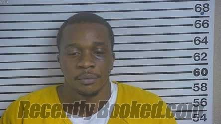 Booking photo from Forrest County, Mississippi