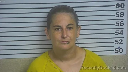 Mugshot of Carolyn Renee Hyde booked in Forrest County, Mississippi on August 18, 2026