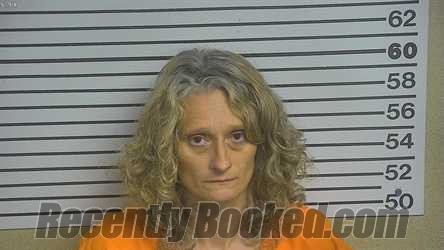 Booking photo from Forrest County, Mississippi