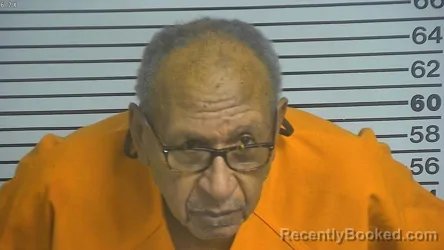 Booking photo from Forrest County, Mississippi