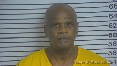 Mugshot of Curtis James Johnson booked in Forrest County, Mississippi on August 3, 2026