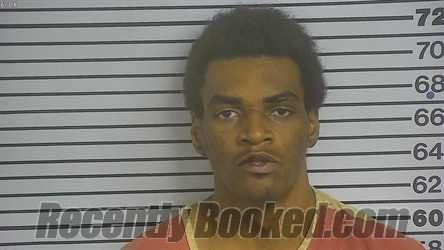 Booking photo from Forrest County, Mississippi