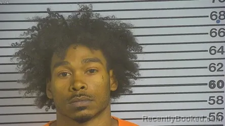 Booking photo from Forrest County, Mississippi
