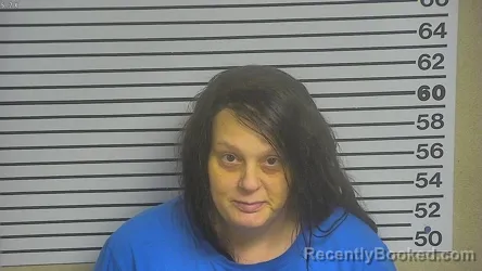 Mugshot of Chrystal Metcalf booked in Forrest County, Mississippi on August 6, 2026