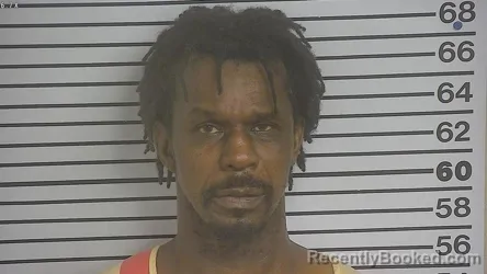 Mugshot of Christian Perry booked in Forrest County, Mississippi on March 31, 2026