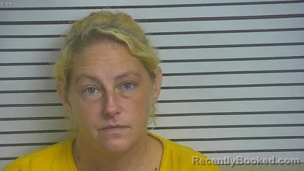 Mugshot of Charity Roberson booked in Forrest County, Mississippi on August 21, 2026
