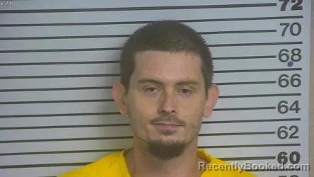 Mugshot of CHARLES JUSTIN STUART booked in Forrest County, Mississippi on March 26, 2026