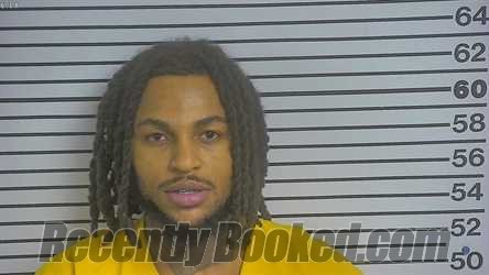 Booking photo from Forrest County, Mississippi