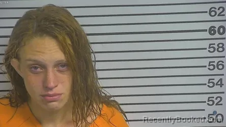 Mugshot of Celeanah Nicole Vanderslice booked in Forrest County, Mississippi on October 2, 2026