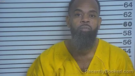 Mugshot of Cottrell Walker booked in Forrest County, Mississippi on September 9, 2026