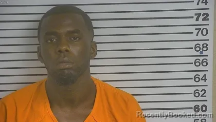 Mugshot of Darriel Tyrrel Andrews booked in Forrest County, Mississippi on October 11, 2026