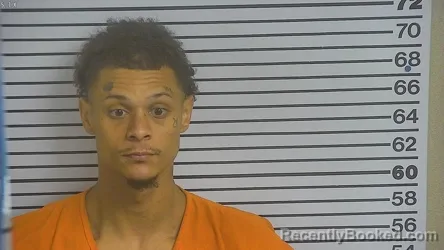 Mugshot of DARIUS DAVONTA BROWN booked in Forrest County, Mississippi on June 4, 2026