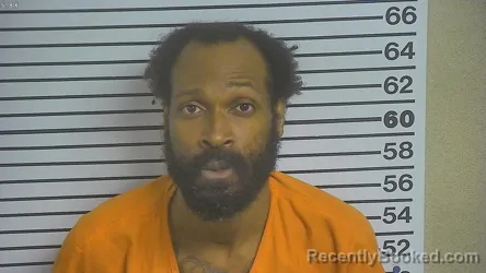 Mugshot of DEANDRE BOLLING booked in Forrest County, Mississippi on March 10, 2026