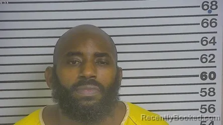 Mugshot of Durrell A Barnett booked in Forrest County, Mississippi on August 7, 2026