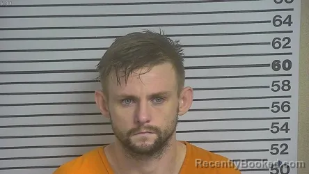Mugshot of DALTON ANTHONY CALHOUN booked in Forrest County, Mississippi on July 3, 2026