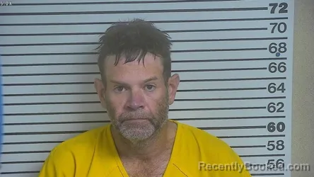 Mugshot of Daniel Wren Forman booked in Forrest County, Mississippi on August 24, 2026